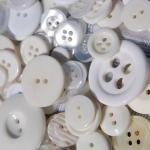 30g White Buttons