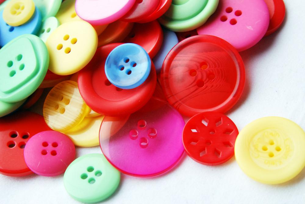 Neon Bright Buttons X 50g Button Bag